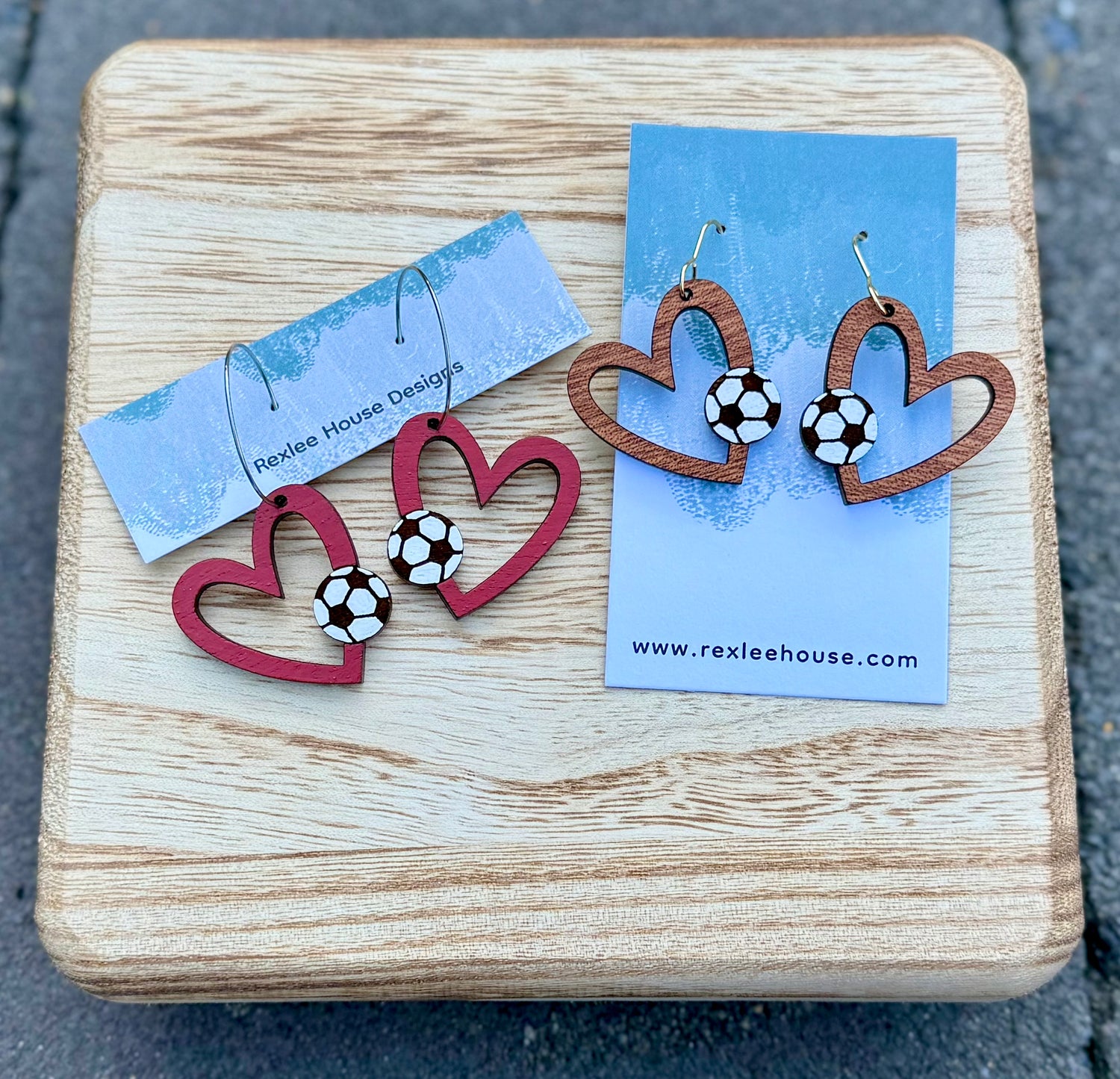 Customizable Sports Earrings