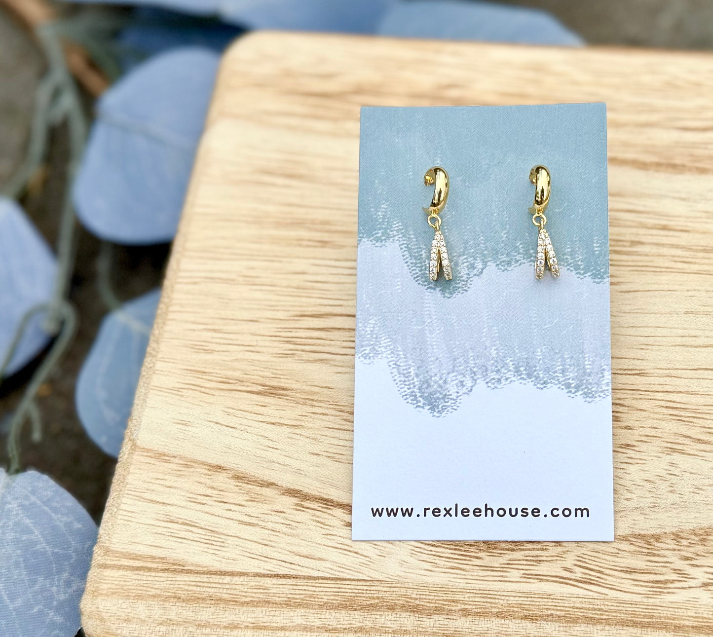 Petite Crystal Dangles