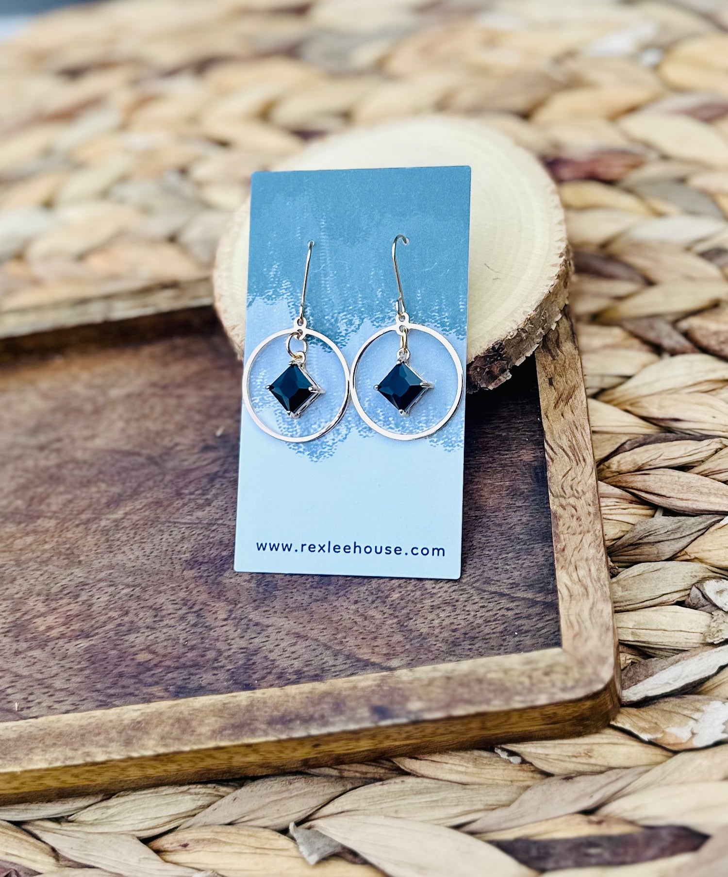 Metal & Stone Earrings